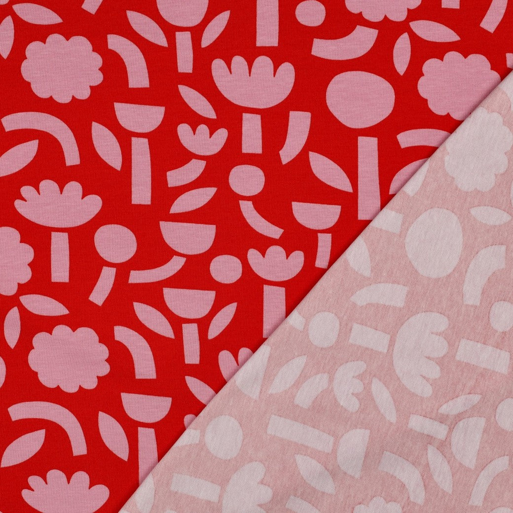 Jersey Bio Blumen by Jennifer Bouron orange