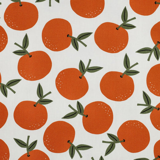 Canvas Früchte orangen weiß