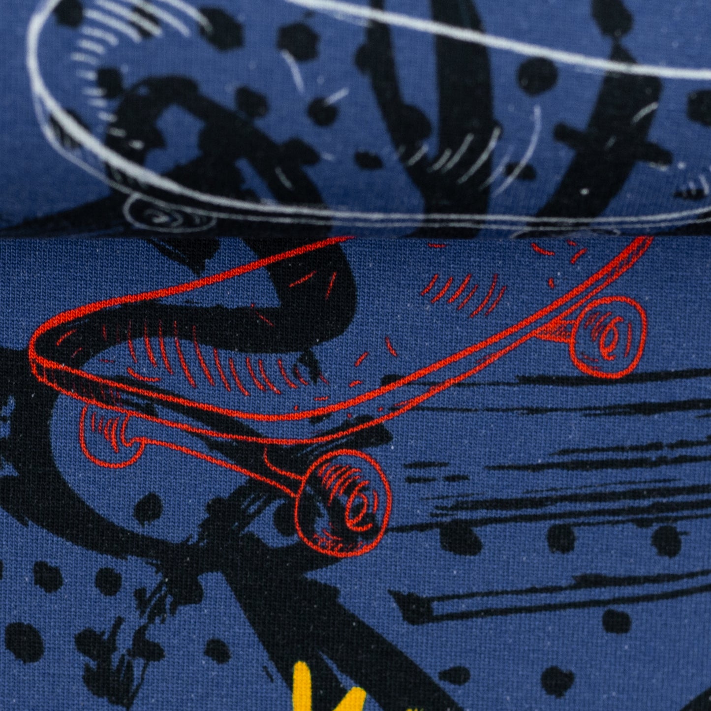 Sweat Skateboard blau