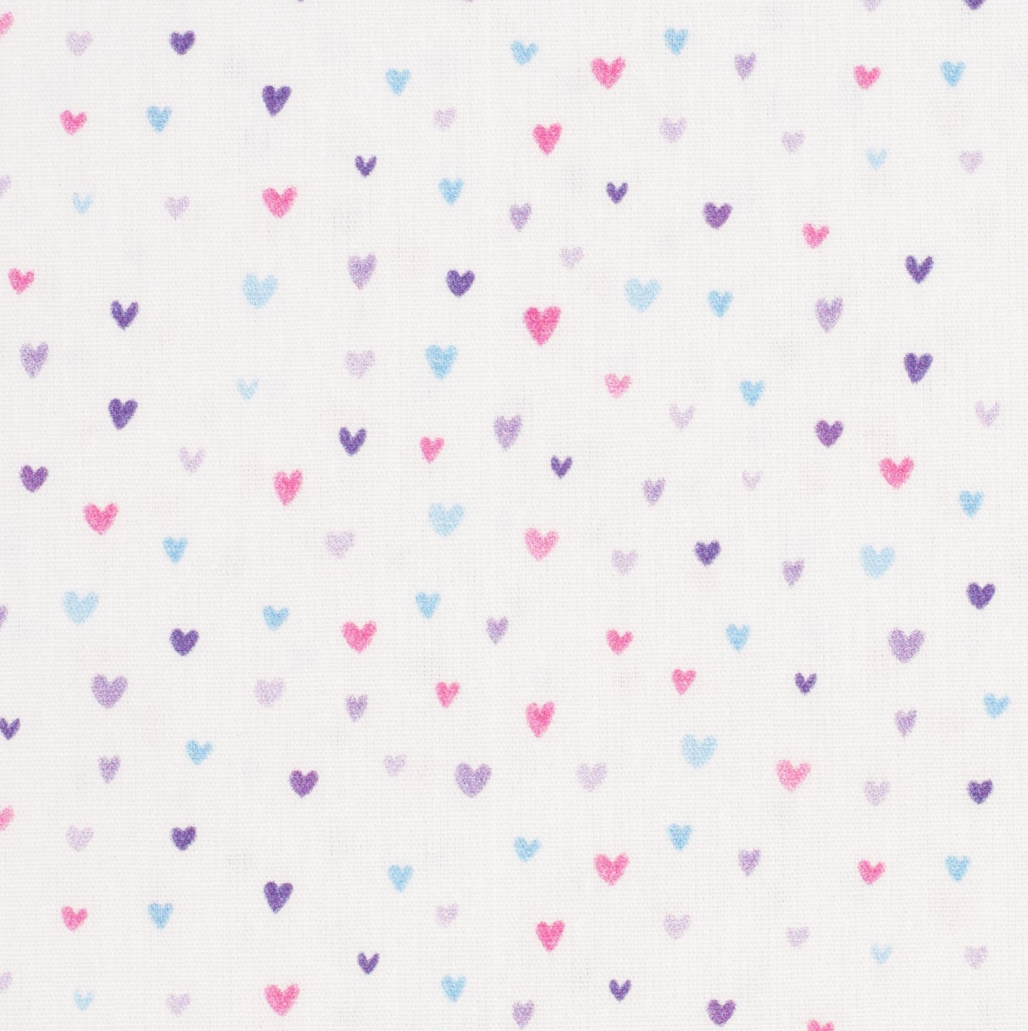 Baumwolle Herzen weiß