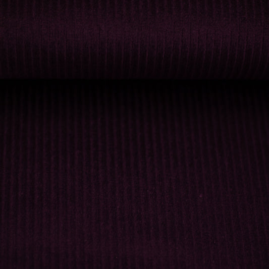 Cord leicht dehnbar dunkele beere