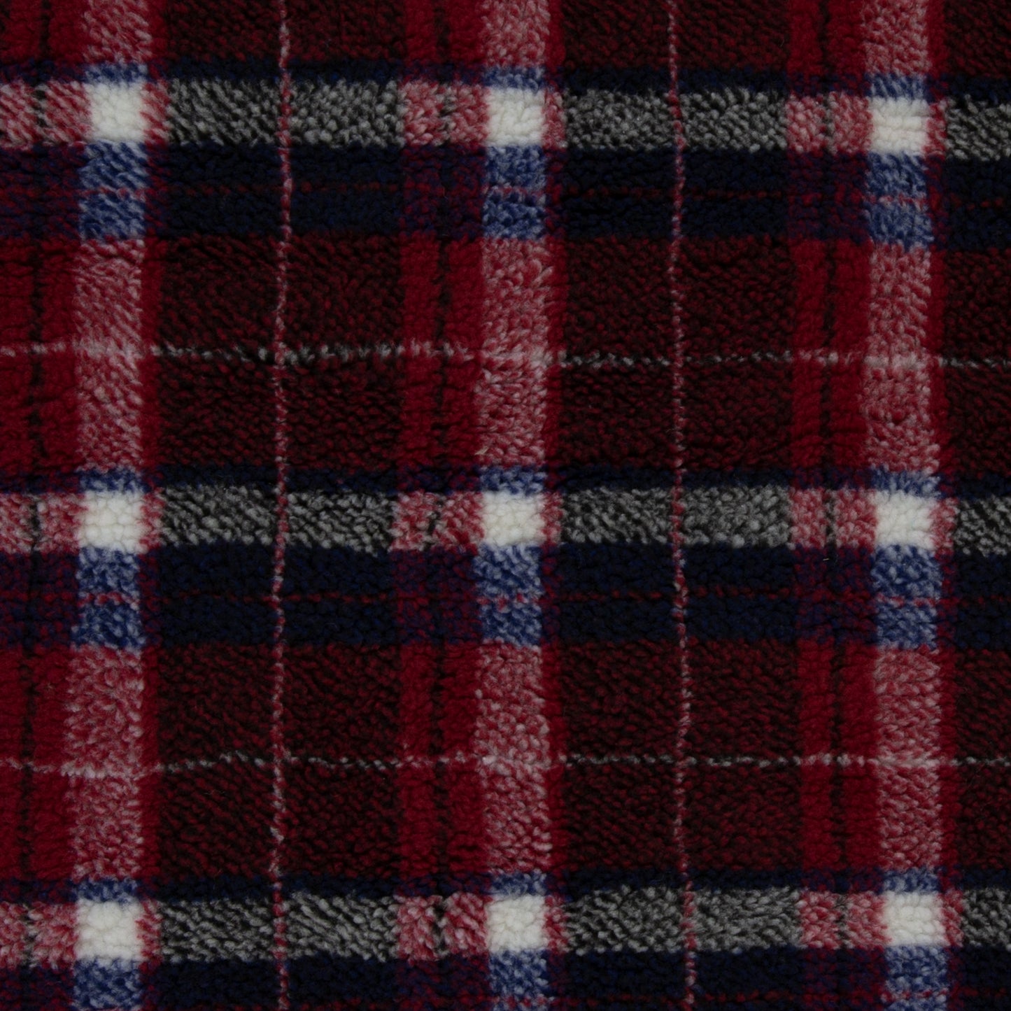 Teddy Bouclé Bruno dunkelblau bordeaux