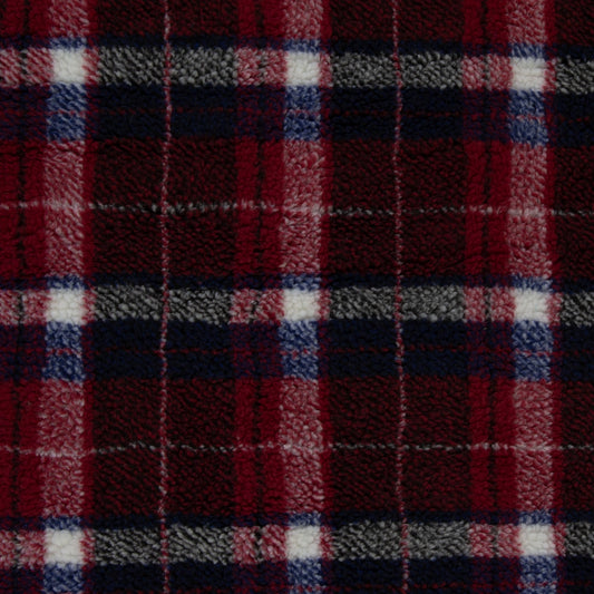 Teddy Bouclé Bruno dunkelblau bordeaux