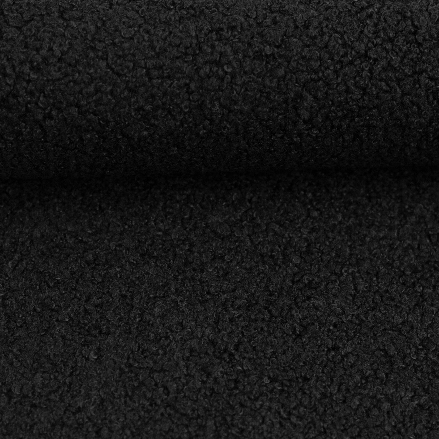 Dekostoff Boucle Kodiak schwarz