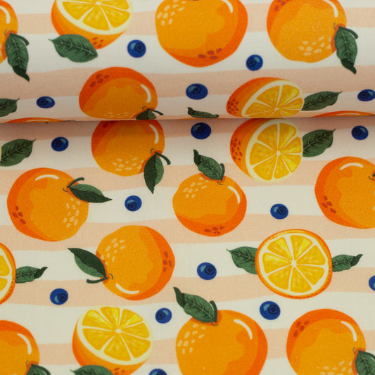 Baumwolle Fruits Orangen