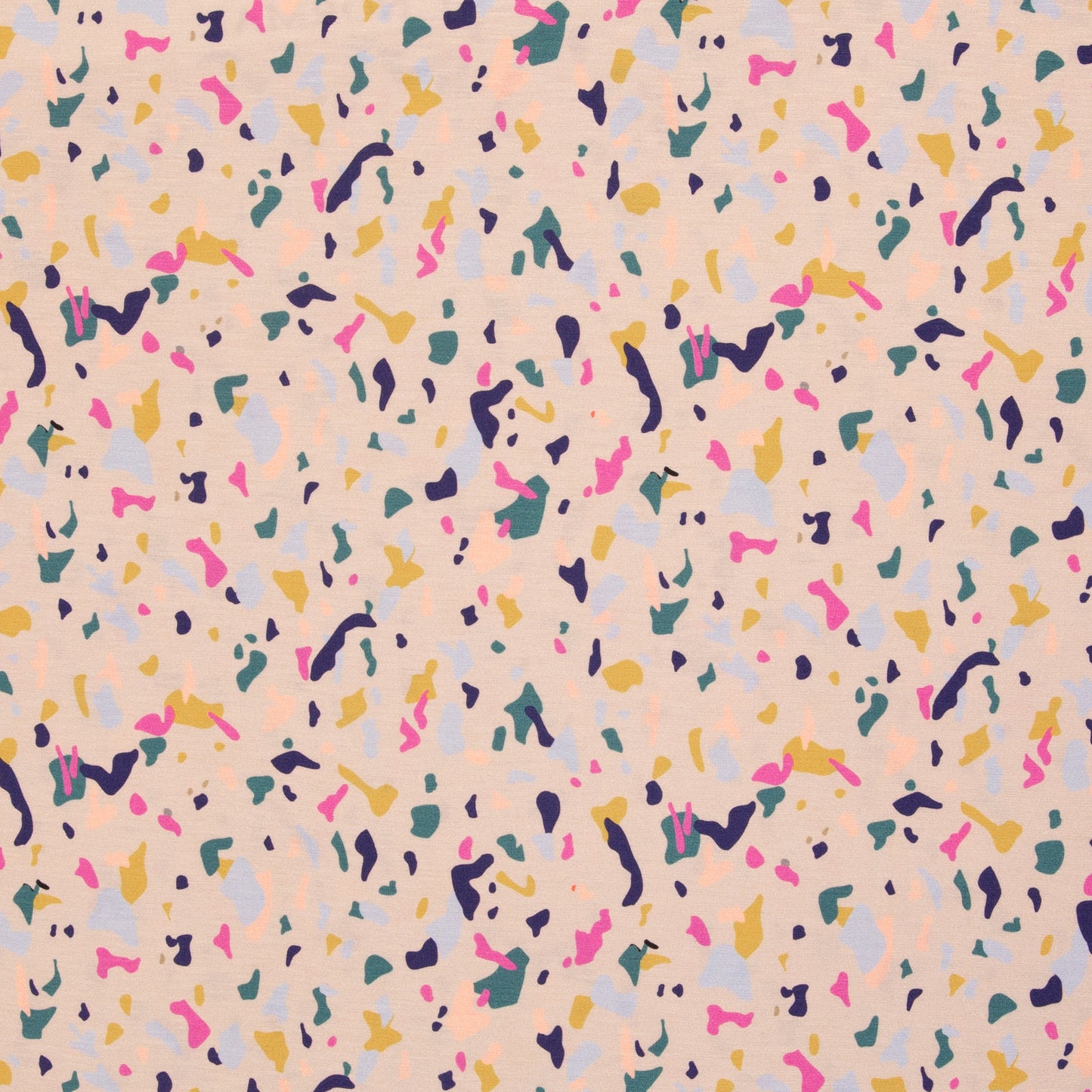 Viskosejersey Happy Konfetti by cherry sand bunt