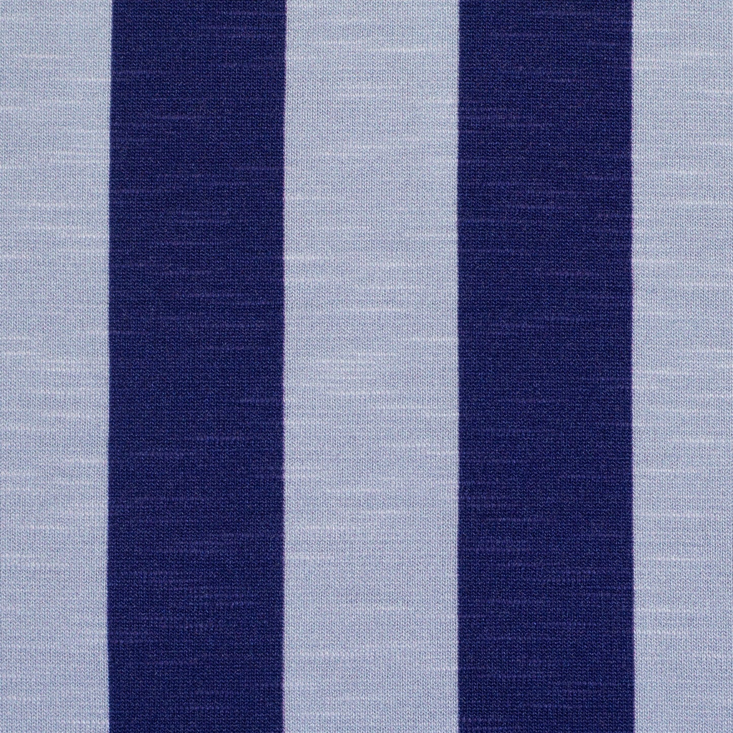 Viskosejersey Happy Stripes by cherry hellblau dunkelblau
