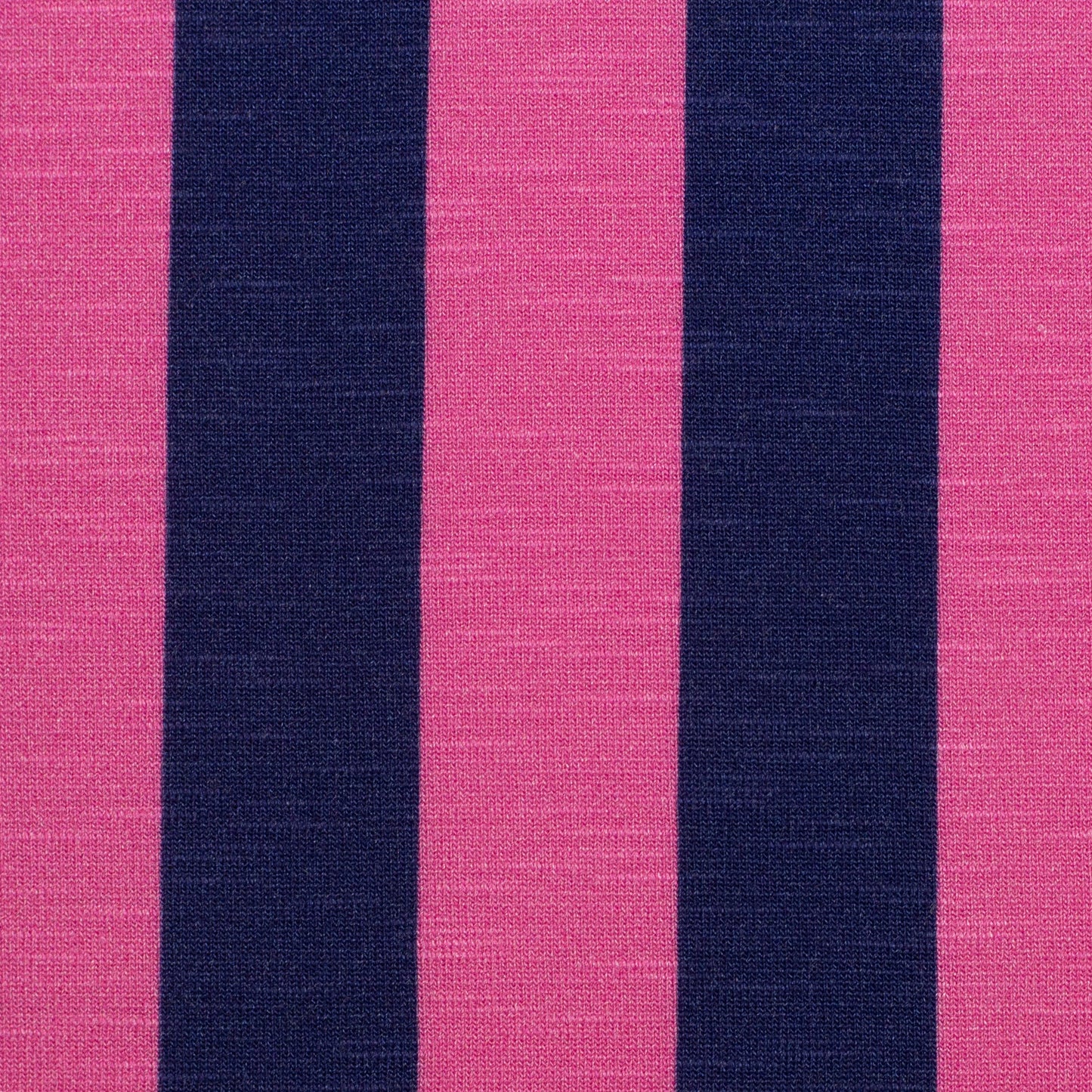 Viskosejersey Happy Stripes by cherry dunkelblau pink