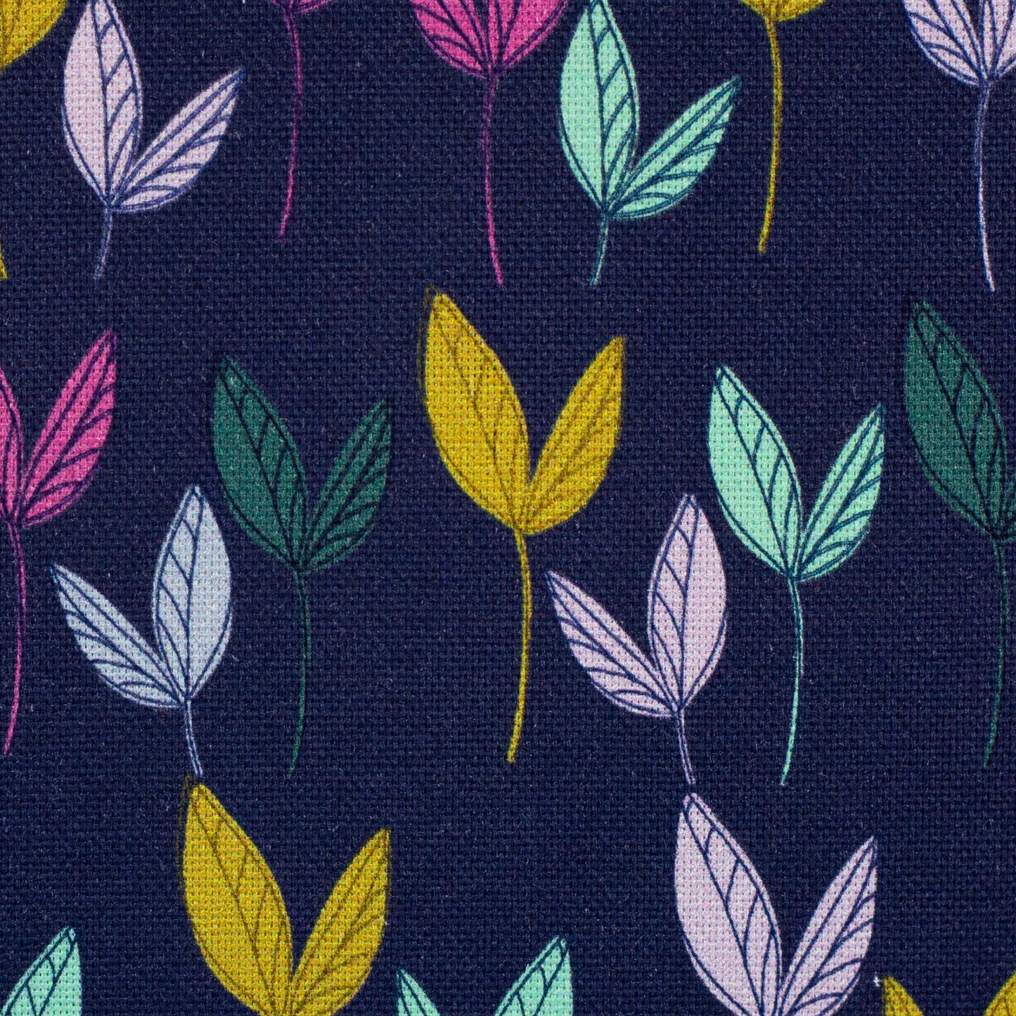 Canvas Dancing Leaves by Emjo Design