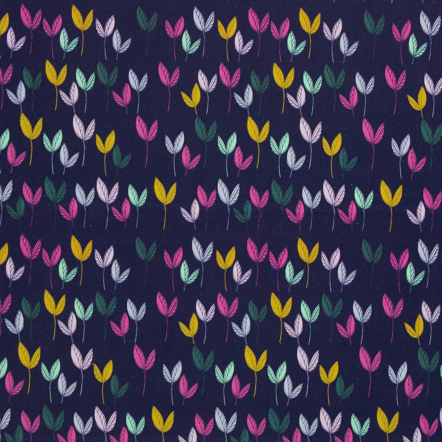 Canvas Dancing Leaves by Emjo Design