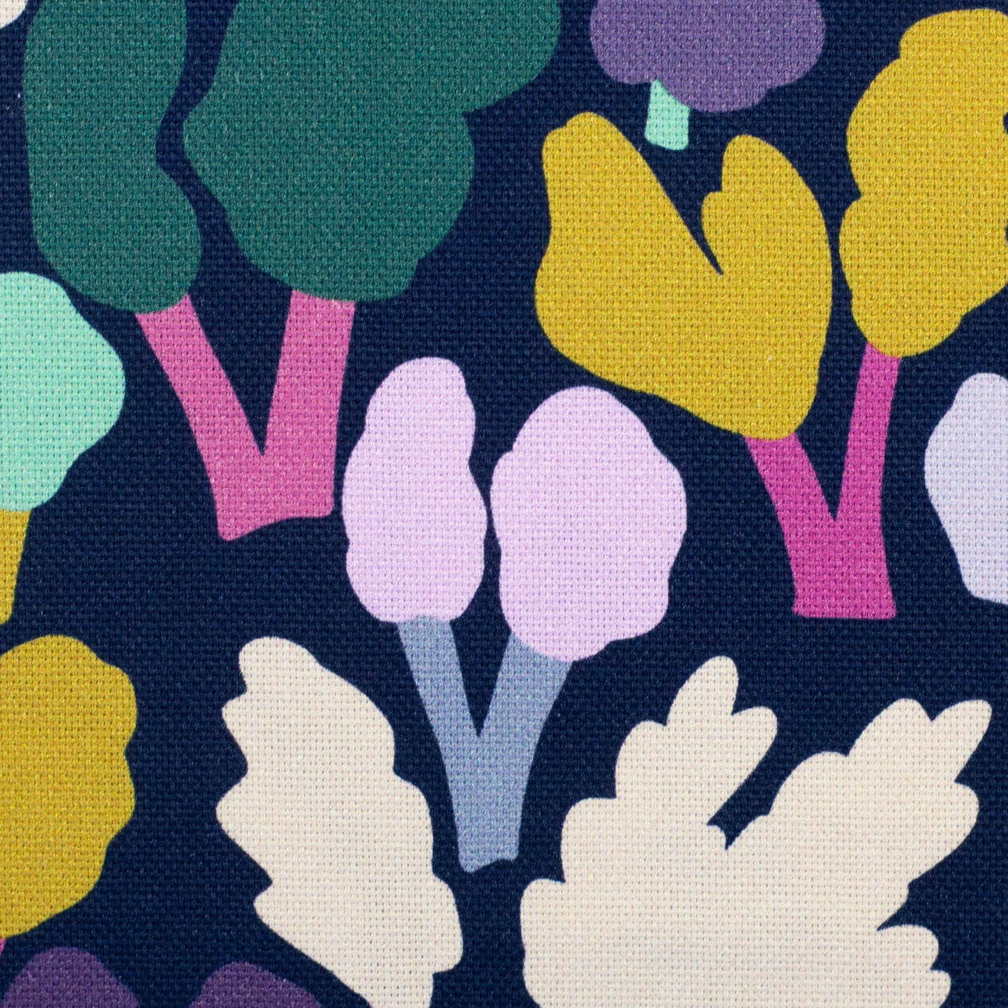 Canvas In the Woods  by Emjo Design dunkelblau