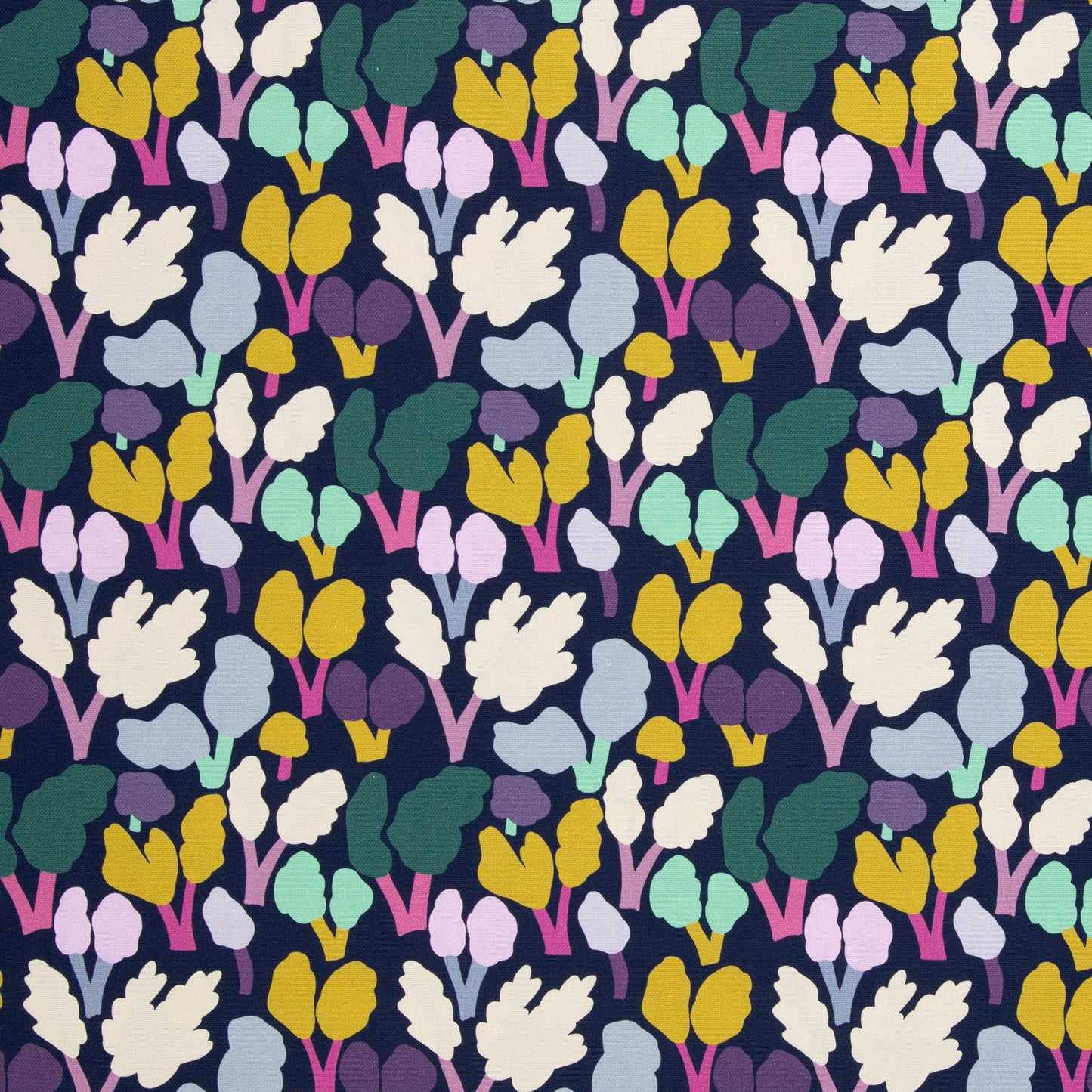 Canvas In the Woods  by Emjo Design dunkelblau