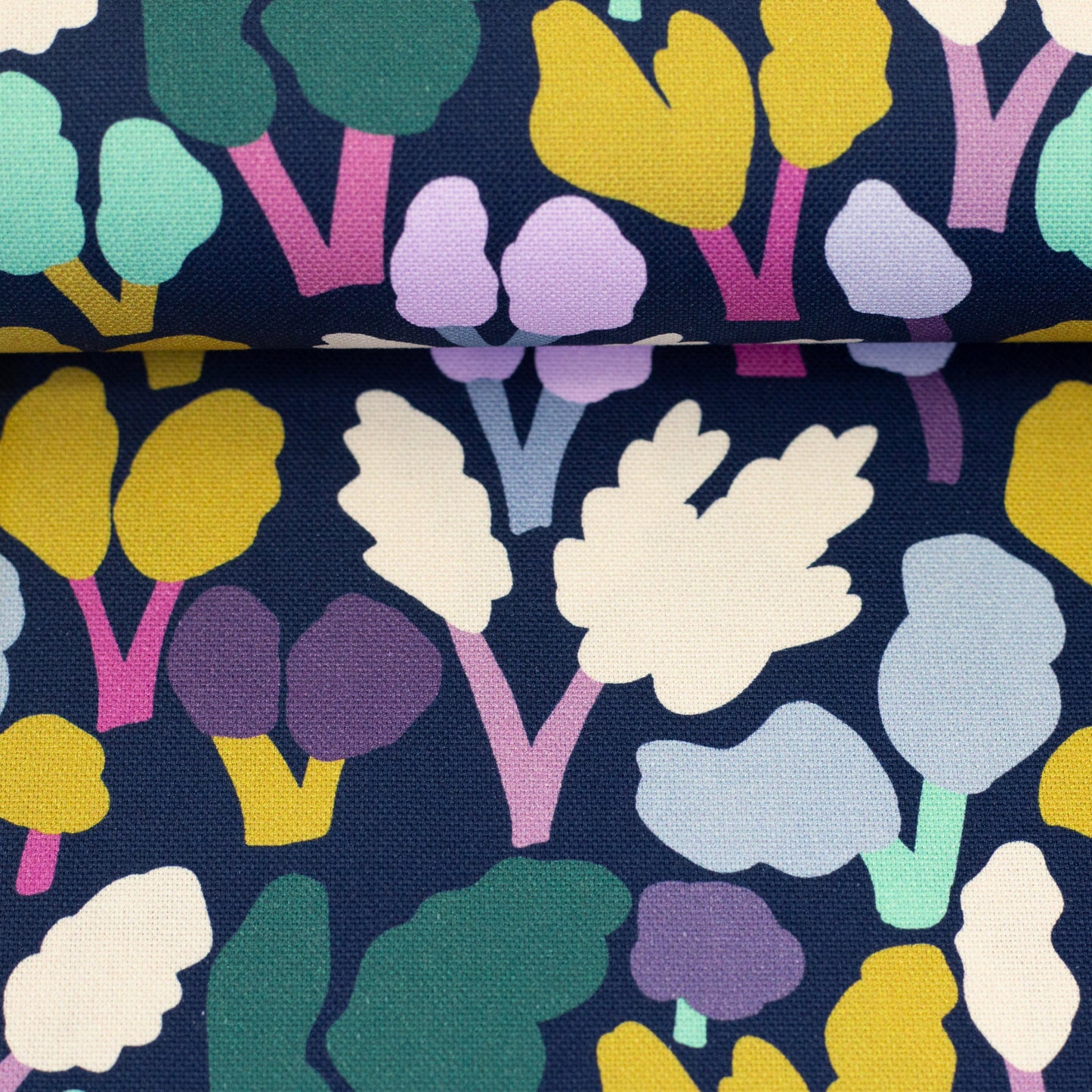 Canvas In the Woods  by Emjo Design dunkelblau