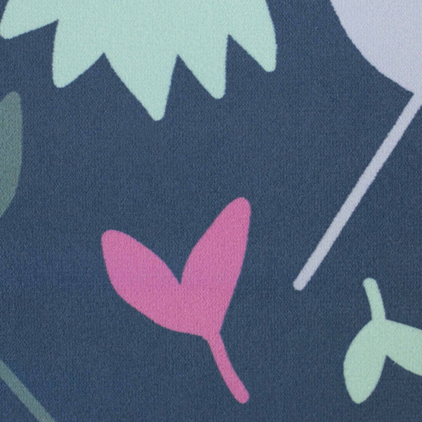 Samt  Velvet Flowers  by Emjo Design bunt