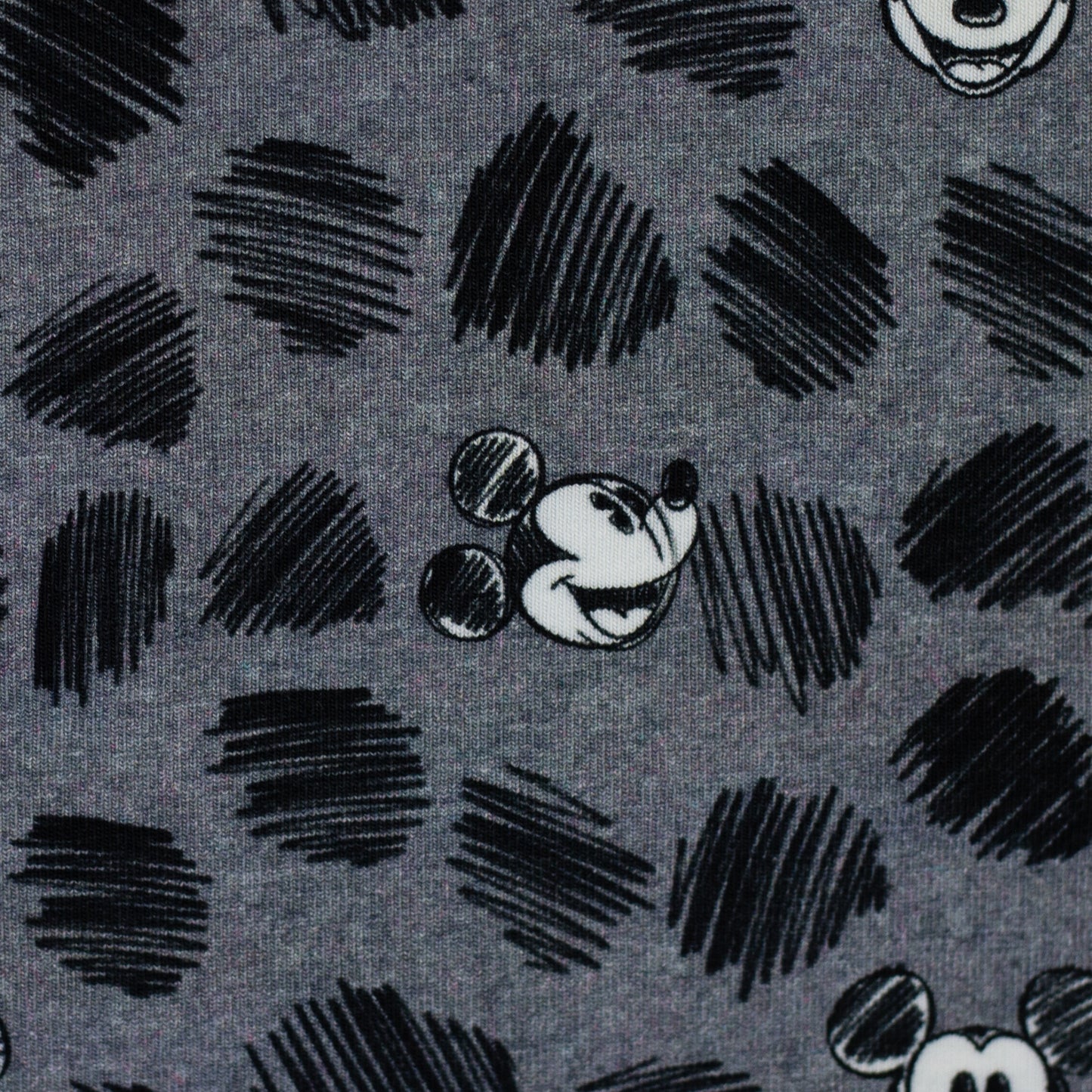 Jersey Disney Mickey Mouse retro grau meliert