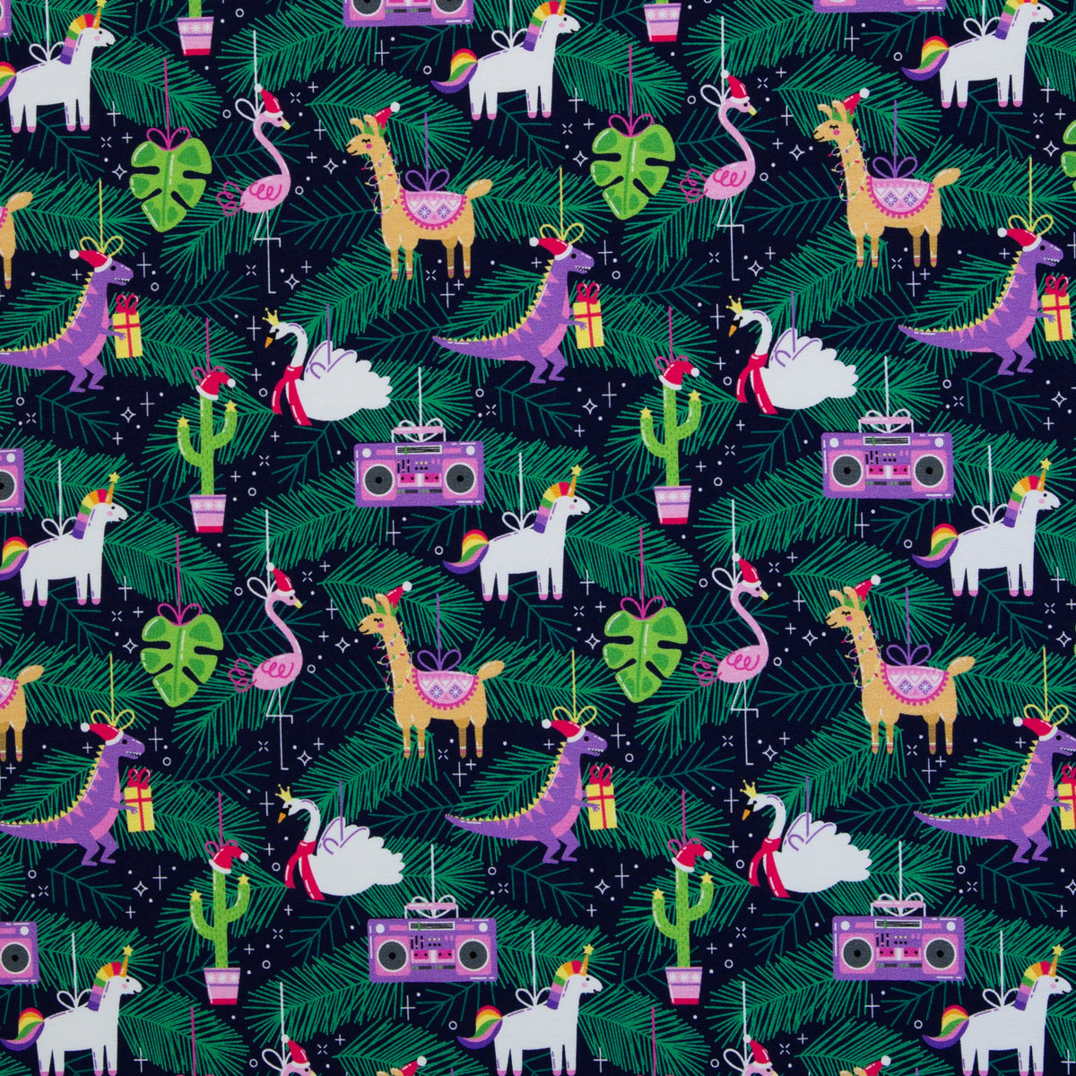 BALD ERHÄLTLICH - Sweat Weihnachten Holly Dino Einhorn