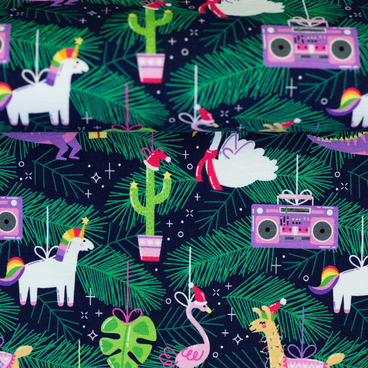 BALD ERHÄLTLICH - Sweat Weihnachten Holly Dino Einhorn