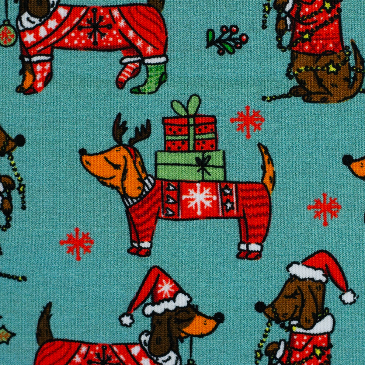BALD ERHÄLTLICH - Sweat Weihnachten Holly Dackel II