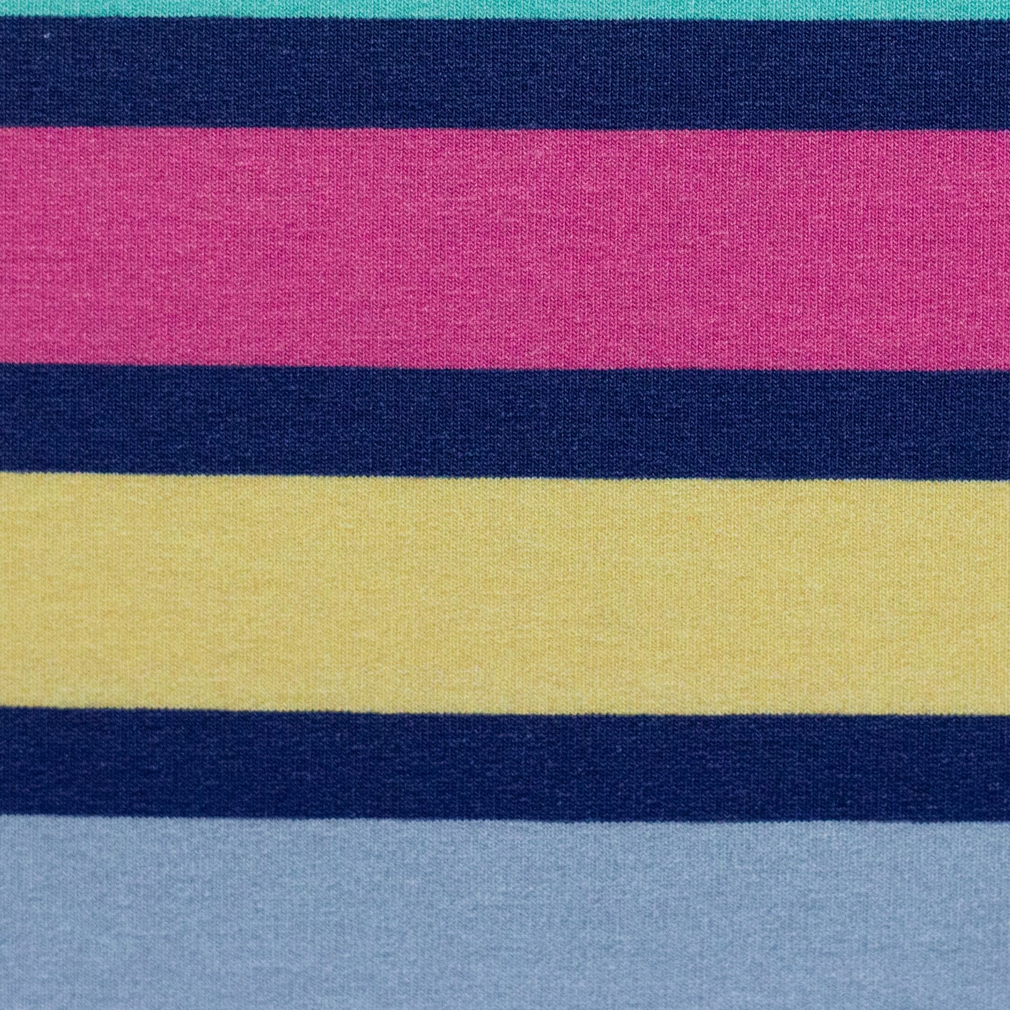 French Terry Simply Stripes by Lillesol&Pelle dunkelblau