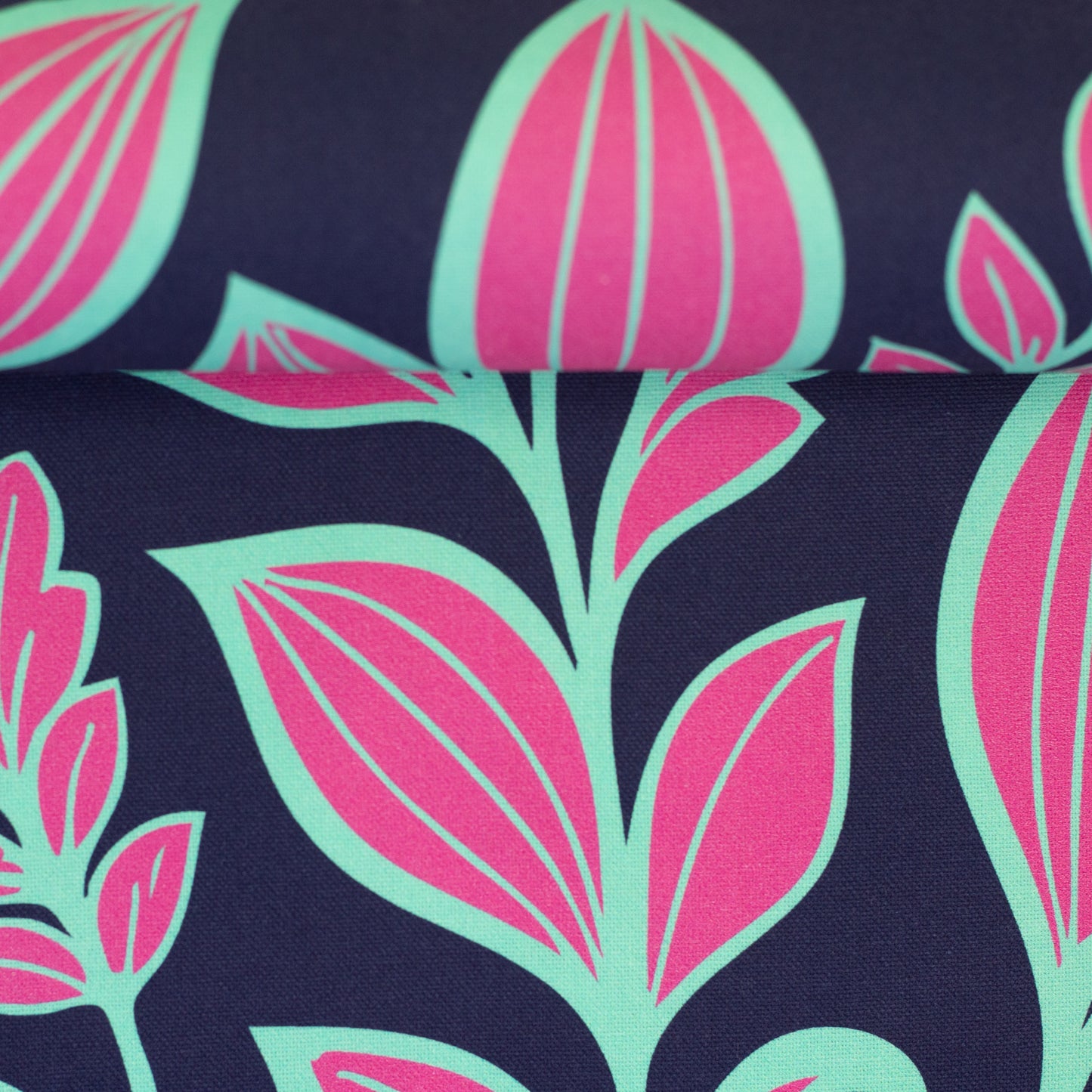 Canvas Simply Sunshine by Lillesol&Pelle dunkelblau mint pink