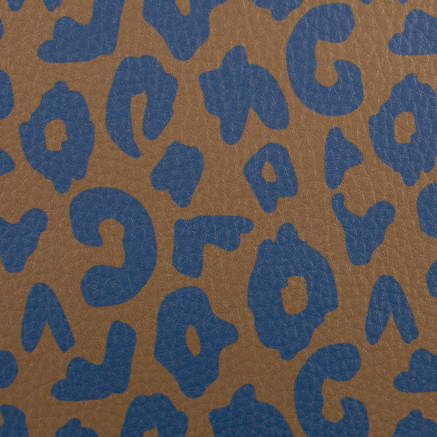 Kunstleder Happy Collection by Cherry Picking Leo ocker blau