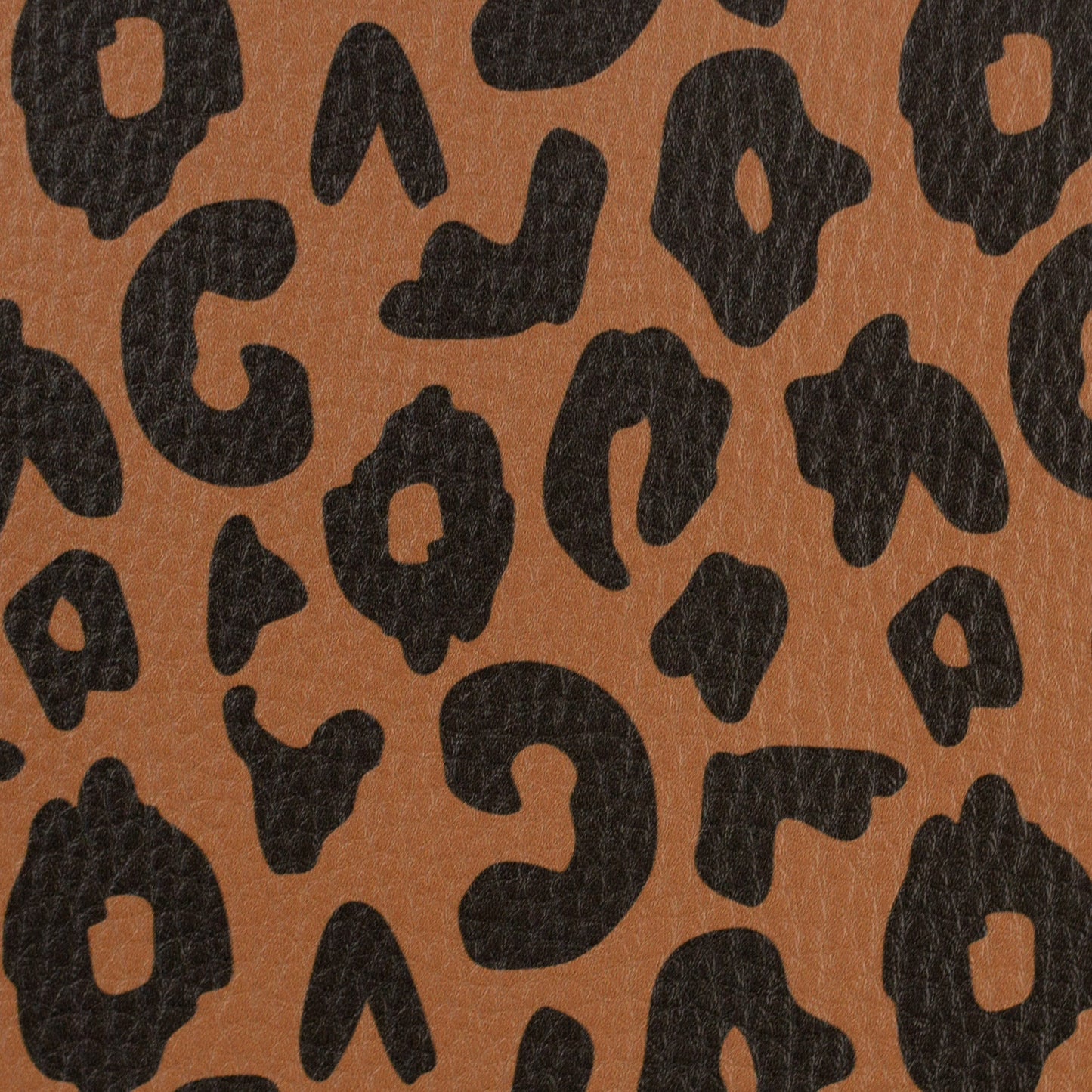 Kunstleder Happy Collection by Cherry Picking Leo ocker schwarz - geänderte Breite 115cm!