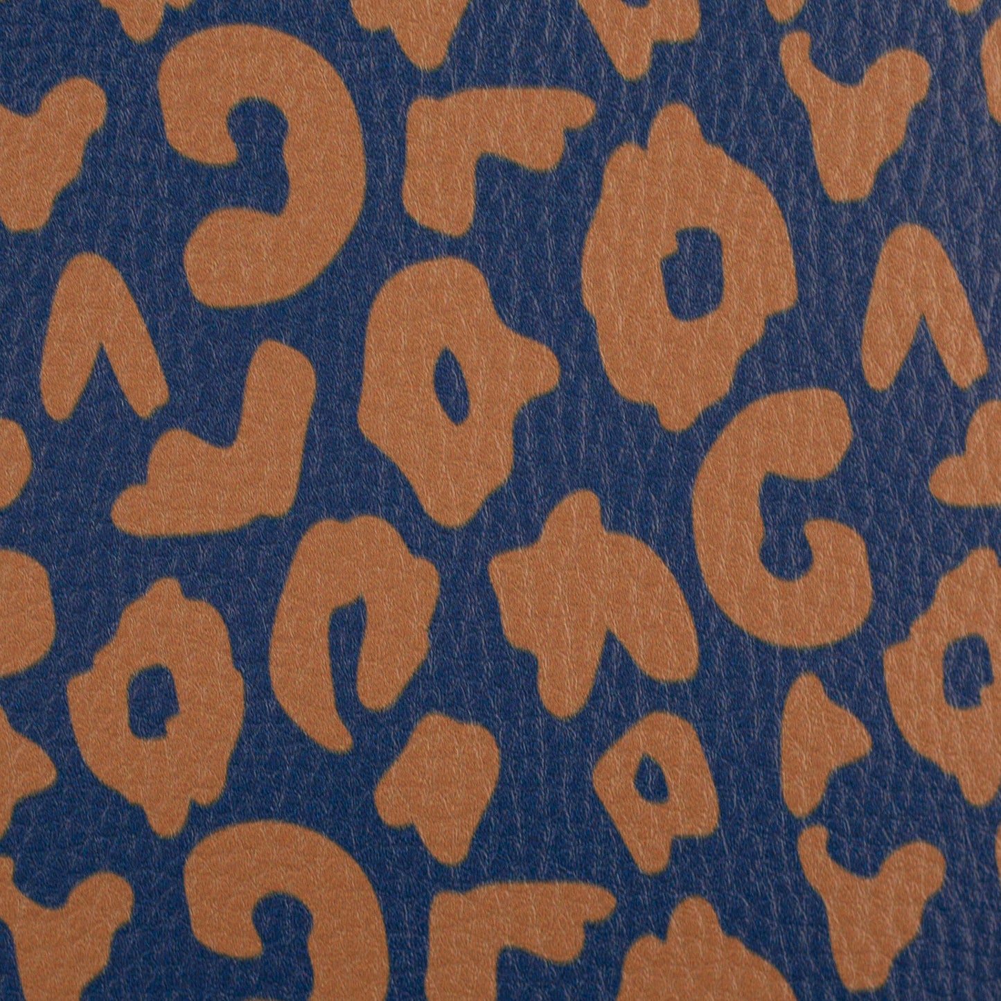 Kunstleder Happy Collection by Cherry Picking Leo blau ocker
