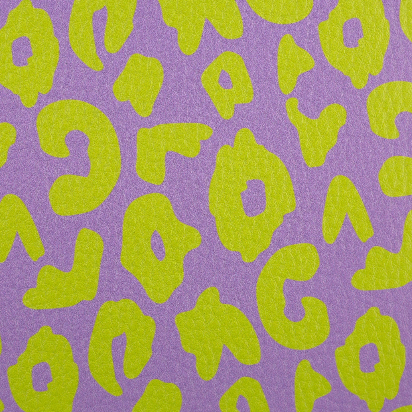 Kunstleder Happy Collection by Cherry Picking Leo flieder lime