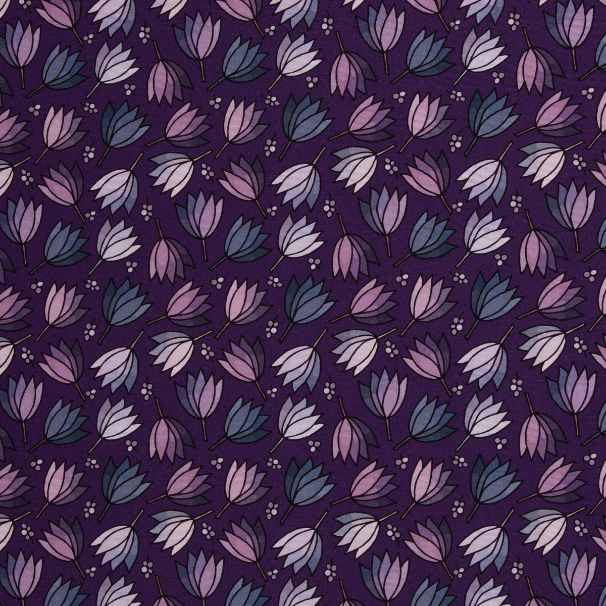 Canvas Floral Tales by Emjo Design lila/mauve
