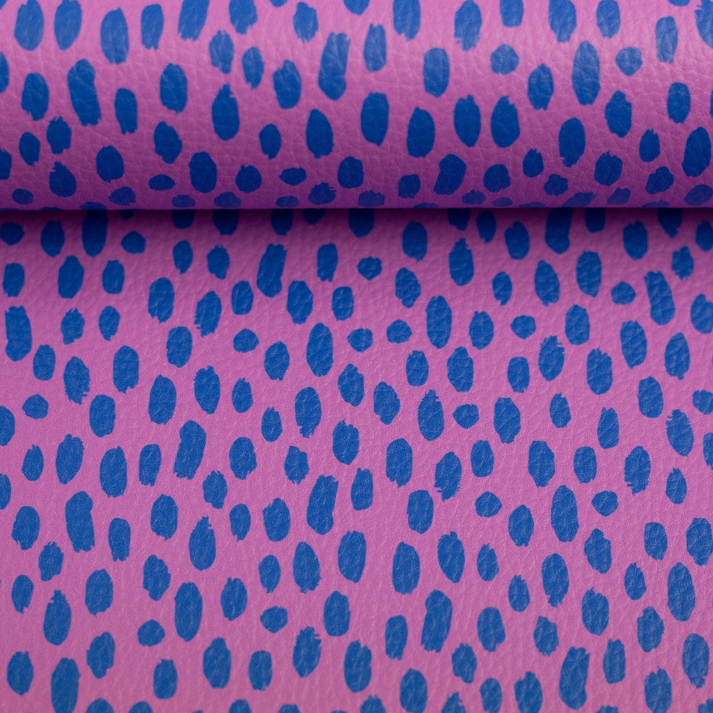 VORBESTELLUNG - Kunstleder Brush and Wild by Cherry Picking Striche rosa blau --> Lieferung ca. Juli/August '26