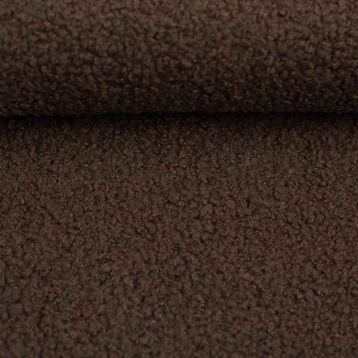 Teddystoff Fleece Doubleface schokobraun