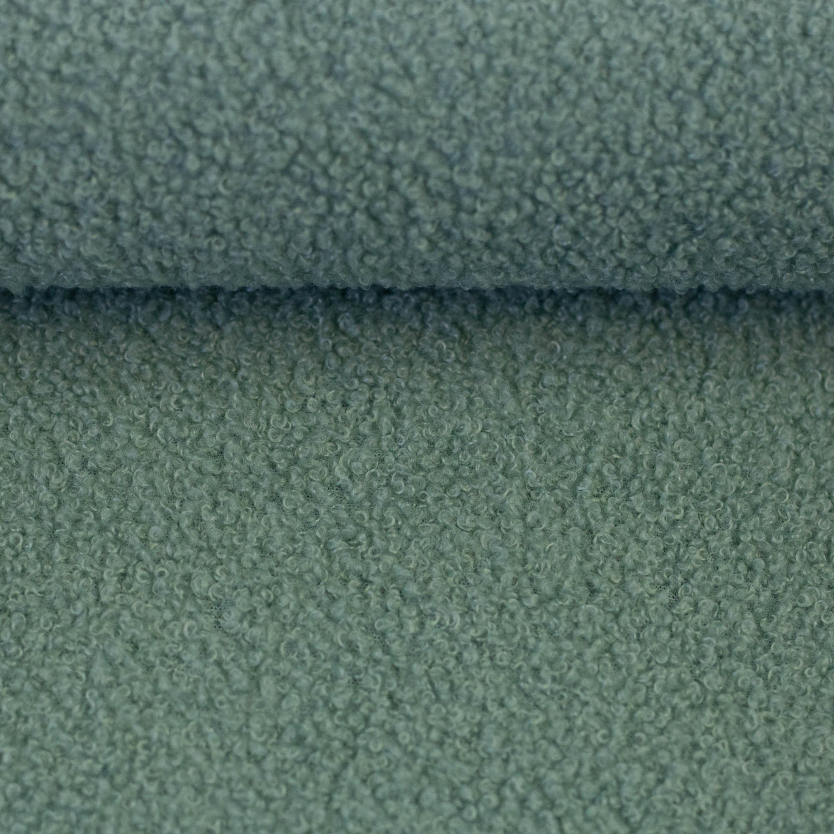Teddystoff Fleece Doubleface mistel dunkel