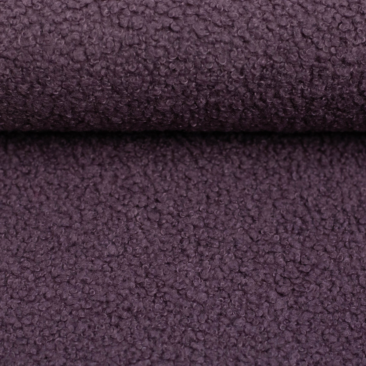 Teddystoff Fleece Doubleface aubergine