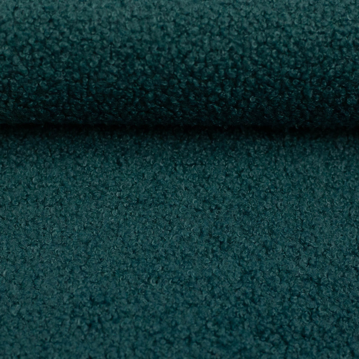 MITTWOCHS-TRALLAFITTI - Teddystoff Fleece Doubleface petrol