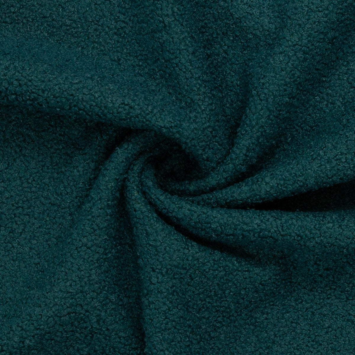 MITTWOCHS-TRALLAFITTI - Teddystoff Fleece Doubleface petrol
