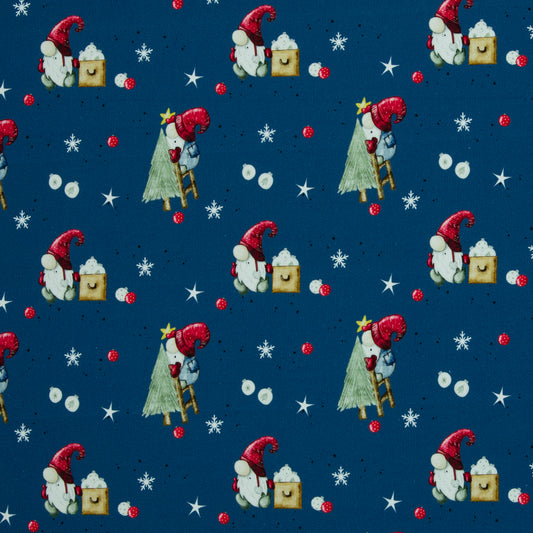 Sweat Winterwonderland by Sabine Marschall Wichtel jeansblau kräftig