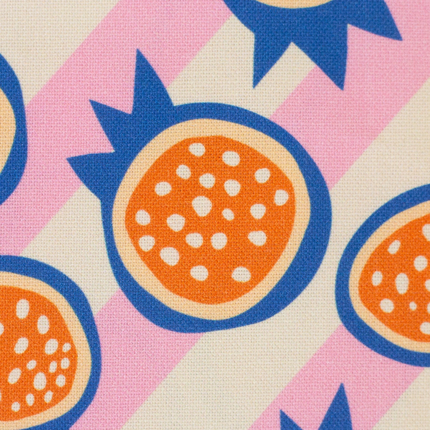 Canvas Jumble&Zest by Bienvenido Colorido Granatapfel rosa, blau, orange