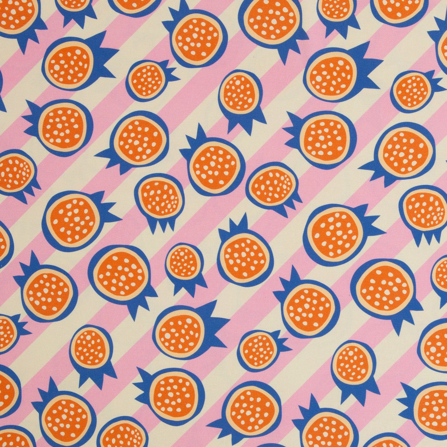 Canvas Jumble&Zest by Bienvenido Colorido Granatapfel rosa, blau, orange