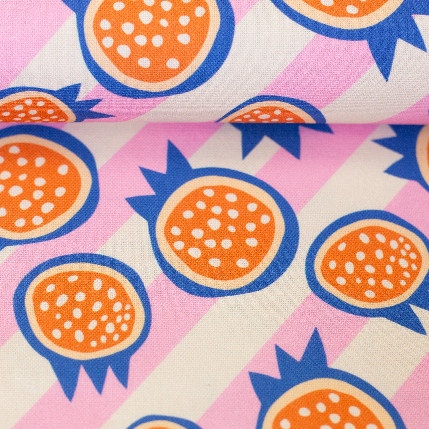 Canvas Jumble&Zest by Bienvenido Colorido Granatapfel rosa, blau, orange