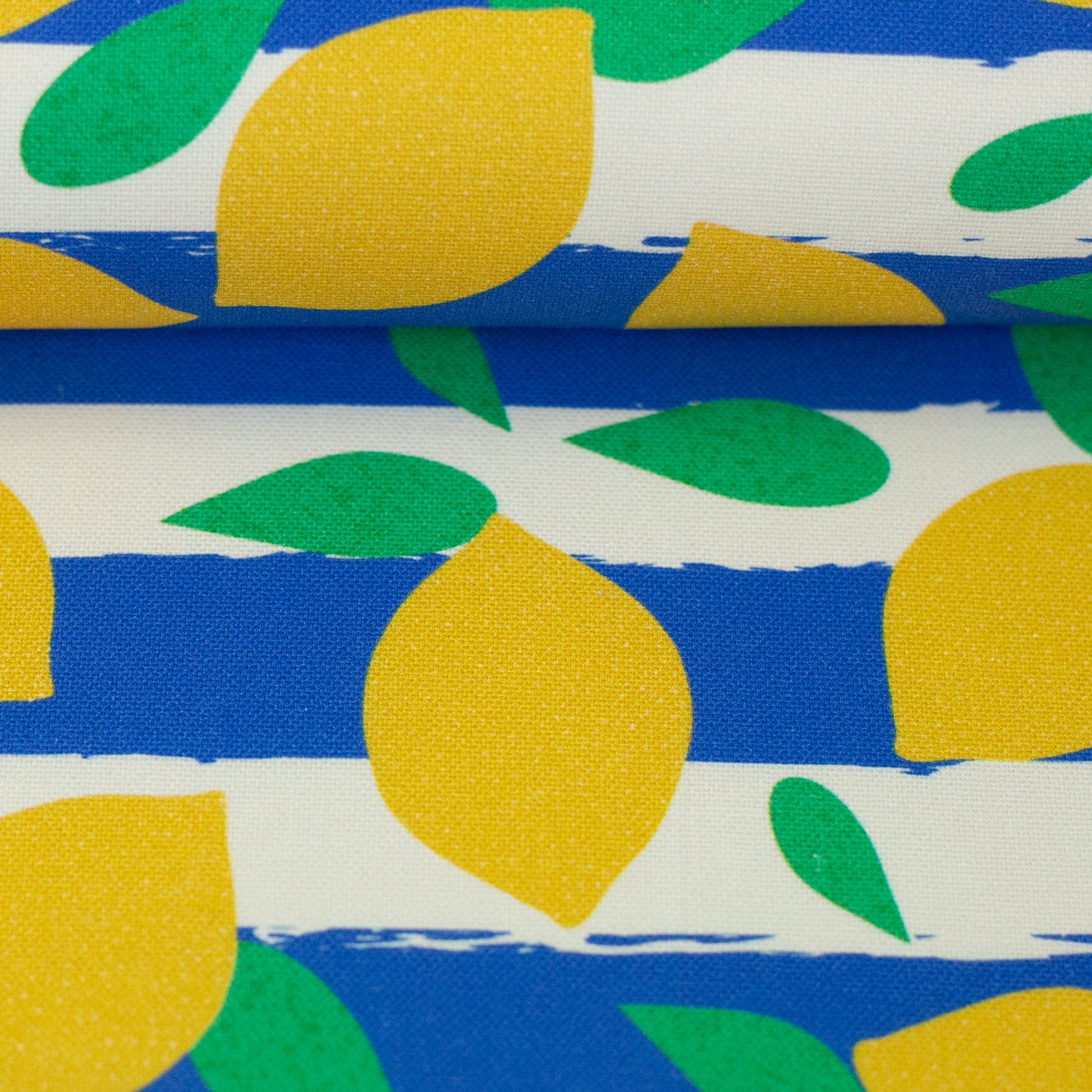 Canvas Jumble&Zest by Bienvenido Colorido Zitronen blau gelb