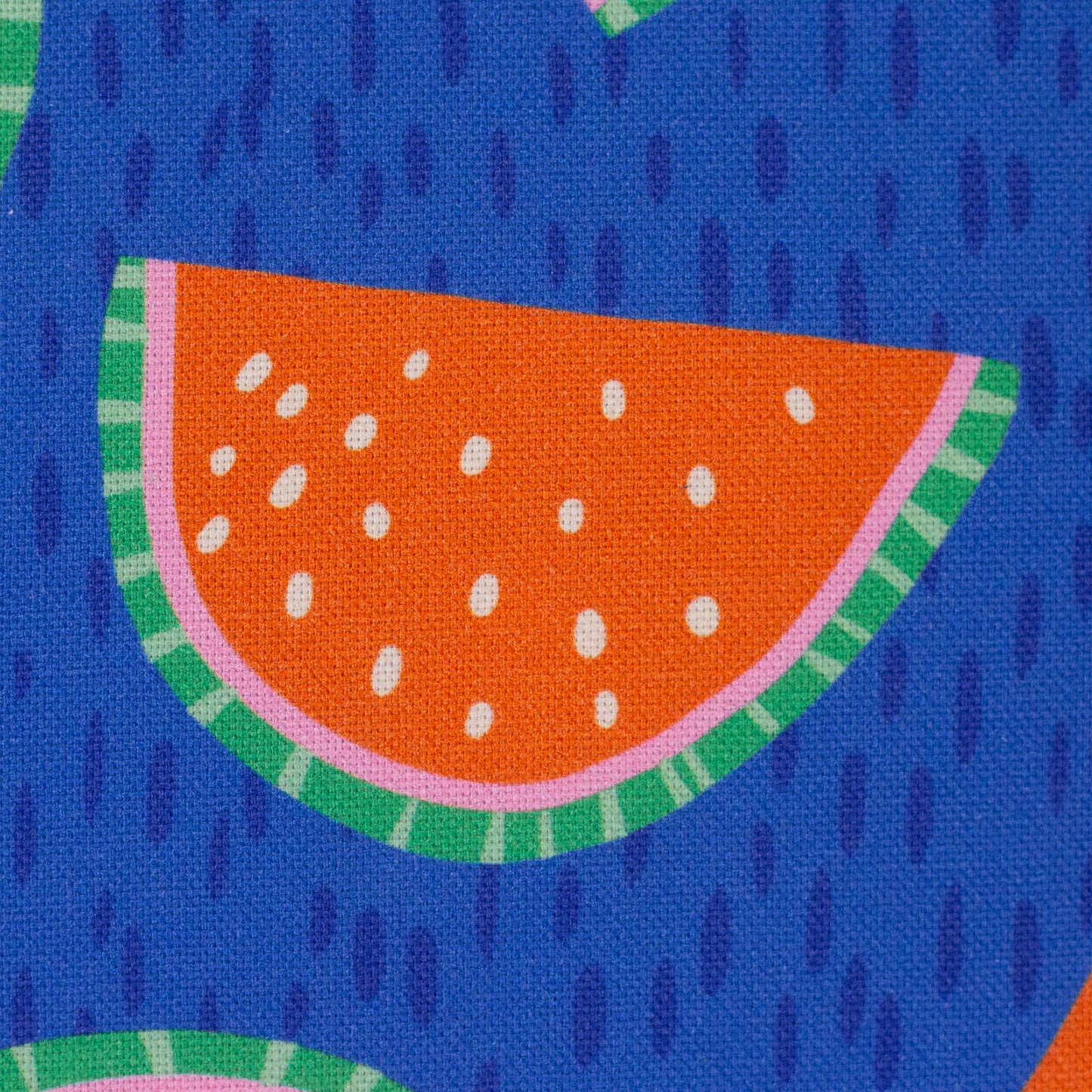 Canvas Jumble&Zest by Bienvenido Colorido Wassermelone blau