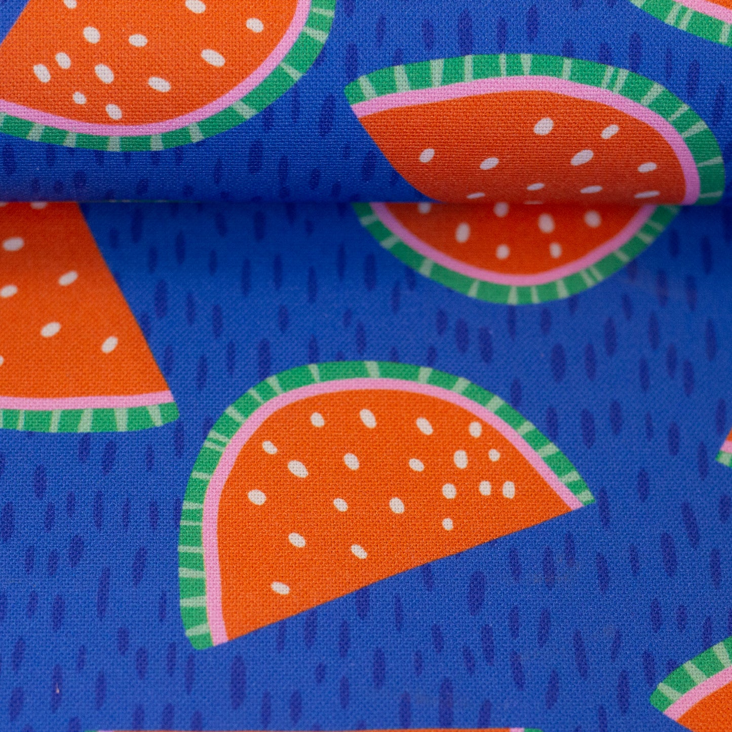 Canvas Jumble&Zest by Bienvenido Colorido Wassermelone blau