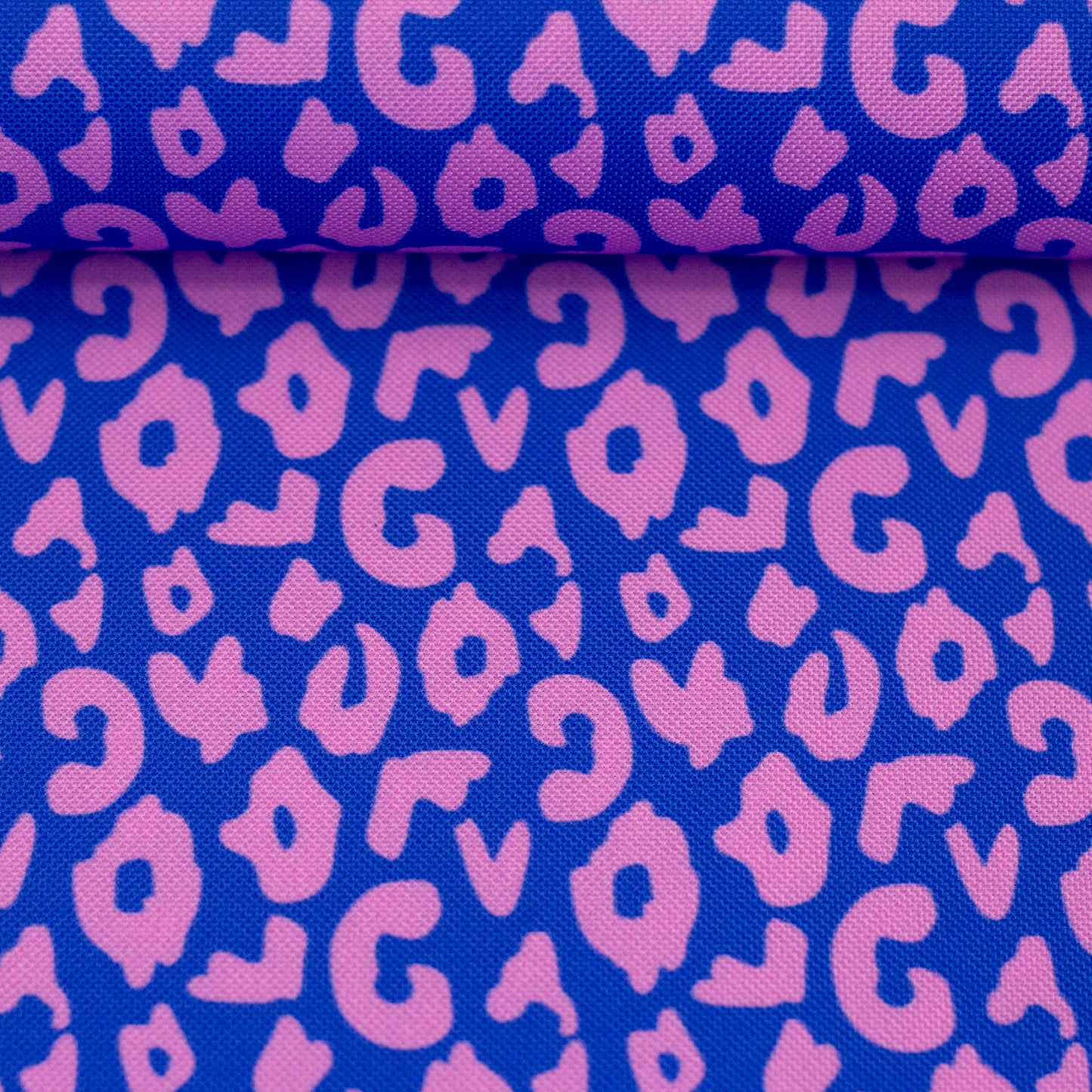 BALD ERHÄLTLICH - Leo Colourful Collection by Cherry Picking royalblau rosa Oxfordgewebe wasserabweisend