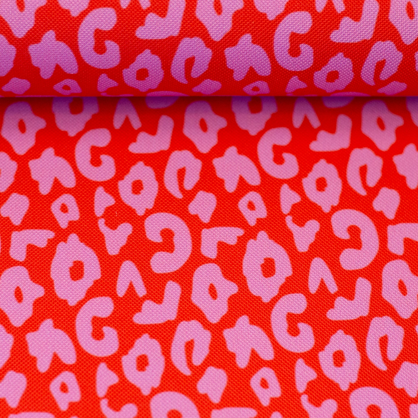 BALD ERHÄLTLICH - Leo Colourful Collection by Cherry Picking rot rosa Oxfordgewebe wasserabweisend