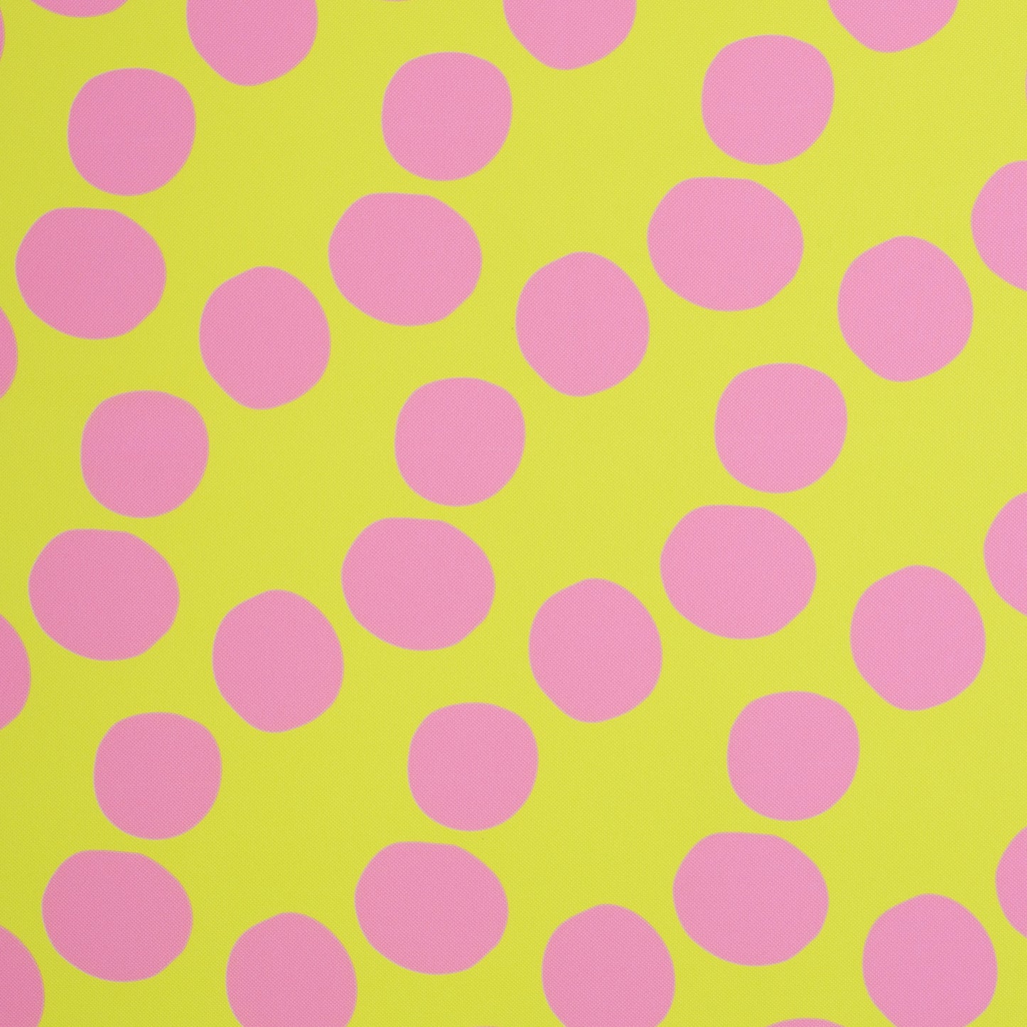 BALD ERHÄLTLICH - Große Punkte Colourful Collection by Cherry Picking neongrün rosa Oxfordgewebe wasserabweisend
