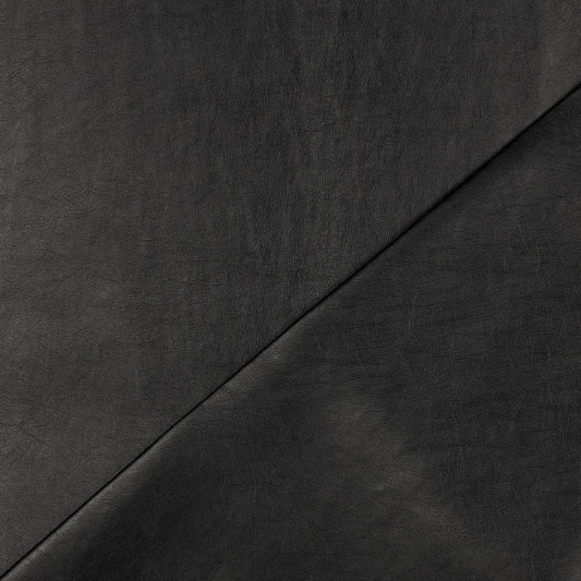Kunstleder dunkel anthrazit metallic
