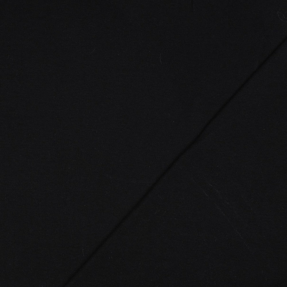 Bündchen uni schwarz