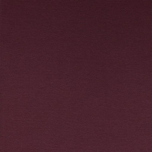 Bündchen uni aubergine