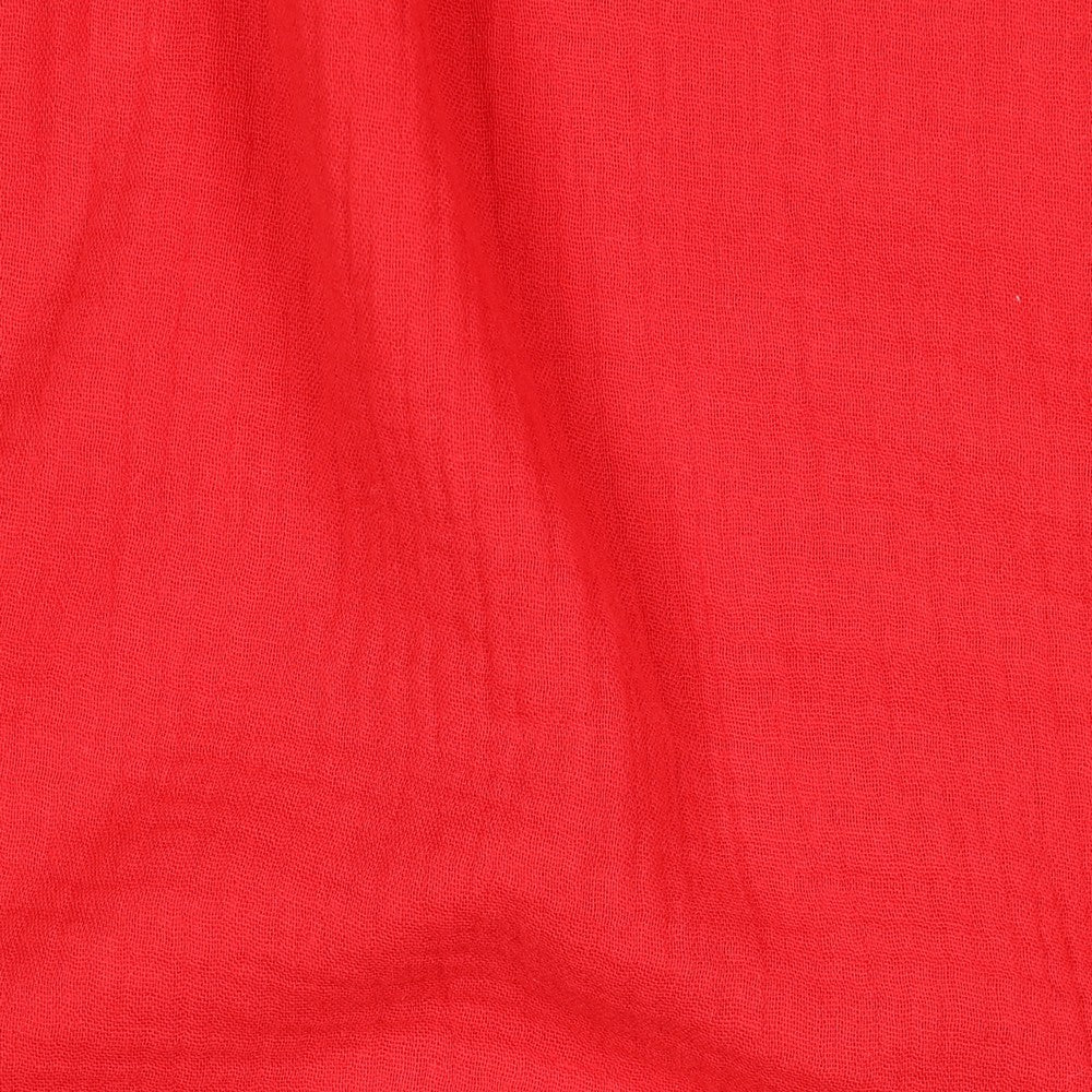 Musselin uni rot