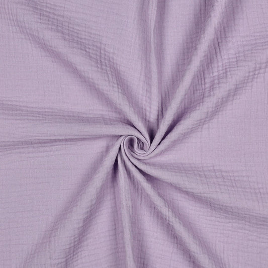 Musselin uni dunkel lilac
